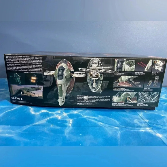 Star  Wars - Boba Fett’s Slave 1 - 1/144 Scale Model Kit - Brand New / Sealed - Picture 11 of 15